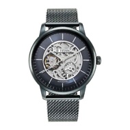 Titan Mechanical Blue Dial Stainless Steel Strap Watch for Men 90110QM01