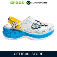 CROCS Smurfs Platform Clog รองเท้าลำลองผู้หญิง