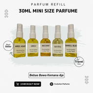 Parfum Refill 30ml Botol Kotak Plastik Mini Parfum Murah Parfum Travel Size Parfum Pria Wanita