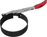 Performance Tool W54123 Oil Filter Wrench, Swivel Handle, Studded Steel Band, 3 in. to 3 3/4 in. (76