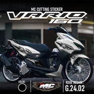 Cutting Sticker Striping Vario 160 NEW - Motorcycle Accessories Sticker Honda Vario 160 Star Skotlet