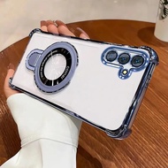 Mạ chống sốc giá đỡ từ tính MagSafe Ốp cho Samsung Galaxy A16 A26 A36 A56 A06 A15 A25 A35 A55 A14 A2