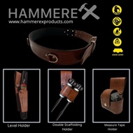 Scaffolding set belt holder scaffolding belt set Genuine Leather