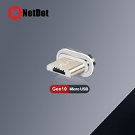 NetDot Gen10 ตัวเชื่อมต่อที่ไม่มีสายสำหรับ Micro USB &amp; Type C &amp; Lightning