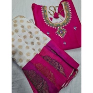 Diwali Deepavali Indian Traditional Festive Girls Wear Pavadai Sattai / Lehenga Choli / Skirt Blouse Set