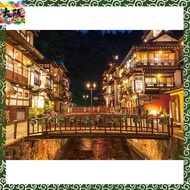 Beverly [Made in Japan] Beverly 500 Small Jigsaw Puzzle: Night at Ginzan Onsen (26×38 cm) 500S-016