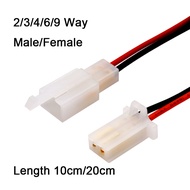 1pc Connector Plug Socket Set With Wire 2.8mm wayar soket plug adapter car wire connector universal 