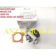 NPW MITSUBISHI MIVEC CK GSR CK 4G92 4G93 SOCH DOCH TERBALIK WATERPUMP - WATER PUMP
