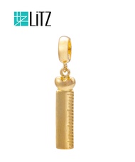 LITZ 916 (22K) Gold Abacus Pendant GP0573 (1.58g)