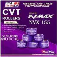 Uma Racing NVX / aerox Nmax CVT Roller 20x12 6G/7G/8G/9G/10G/10.5G/11G/11.5G/12G/12.5G/13G/14G/15 GR