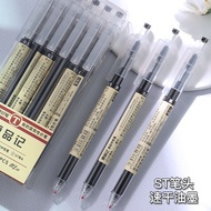 Tianzhuo 33110 Original Product Notes Muji Style Creative Simple Gel Pen Fountain Pen ST Pen Tip Press Pen