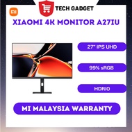 Xiaomi 4K Monitor A27Ui | 27" 4K UHD IPS Panel | Vivid Color & Professional Accuracy | All-in-One US