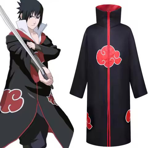 Anime cosplay Uchiha Itachi creative cosplay costume personality cloak