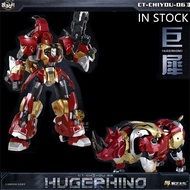 【The Last One】CANG-TOYS Transformation CT CT-Chiyou-06 CT-06 CT06 Hugerhino Headstrong Predaking Action Figure Robot Toys