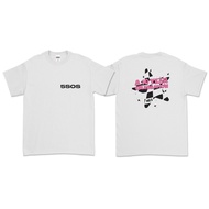 5 SECOND OF SUMMER 5 SOS - 10 YEAR CELEBRATION | kaos band (FRONT BACK)