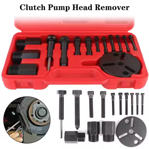Compressor Clutch Remover Tool Compressor Remover Installer Puller Car Air Conditioning 14pcs Kits f