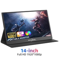 Goojodoq goojodeq 14 / 15.6 / 16 / 18.5 inch screen 1080p FHD wide-angle IPS display ultra-thin vivi