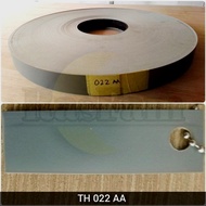 Edging TACO TH 022 AA Ukuran 1 x 42 mm Edging PVC HPL Smoke Grey