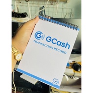 GCASH Transaction Record notebook