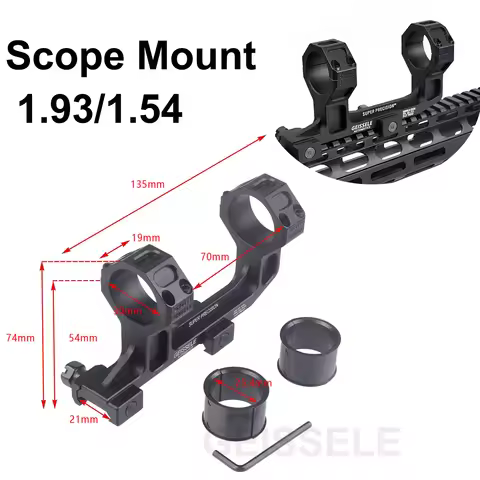 Tactical GEISSELE 1.54 1.93 Mount Automatics AR15 Scope Mount For 30mm 25.4mm Optical Sight Mount Ri
