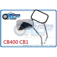 R RCP HONDA CB400 CB1 CB-1 CB 400 Plating Square Rearview Mirror Taiwan-Made Export Products 237