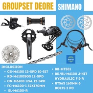 SHIMANO DEORE M6100 12 SPEED ( 1x32x170mm 11-51T GROUPSET w/Brakeset m6100 w/Rotor RT56)