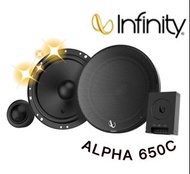 🔥原廠🔥【Infinity 哈曼】ALPHA 650C 車用喇叭 6.5吋 汽車音響 二音路 315W 分音喇叭  分離式喇叭