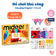 Đồ Chơi Gấp Giấy Thủ Công Origami Mideer - Cho Bé Từ 3 Tuổi Luyện Tay Khéo Léo