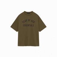 เสื้อยืด Fear of God Essentials FOG Jersey Crewneck Tee Black ( FW24 ) Shell