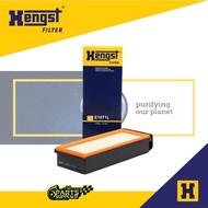 Hengst E1071L engine air filter for BMW 3.0 diesel engine X3 F25, X4 F26, X5 E70 F15, X6 E71 F16.- G