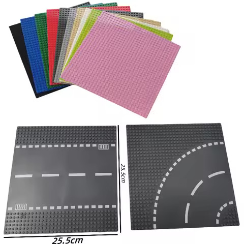 Classic Base Plates City Street Road Plate Building Blocks Figures Construction Toys 32*32 32x32 Dot