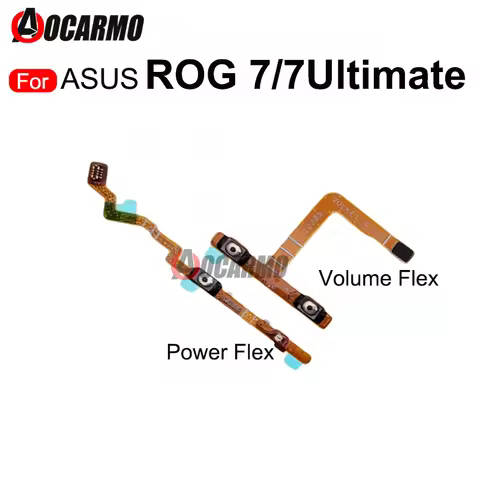 For ASUS ROG Phone 7 rog7 Ultimate Power On Off And Volume Buttons Flex Cable Replacement Repair Par