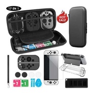 Switch OLED Storage Bag OLED Protective Case OLED Base Case SWITCH Tempered Film Set