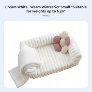 Pet Sofa Washable Fuzzy Dog Couch Non-slip Cat Bed