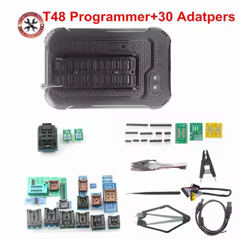 V12.25 Original T48 [TL866-3G] TL866II Plus Replacement Programmer T48 NAND Flash AVR PIC Bios USB P
