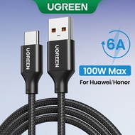 UGREEN 5A 2M Nylon Type C Fast Charger USB Cable for Huawei P30