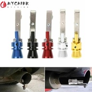 CHINK Exhaust Pipe Turbo Sound Whistle, L/XL Aluminum Turbo Sound Whistle, Vehicle Refit Device Sound Simulator