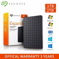 ส่งจากกรุงเทพ Seagate ฮาร์ดไดรฟ์ภายนอก 2TB Expansion USB 3.0  2.5 Inchฮาร์ดดิสก์แบบพกพา External Hard Drive