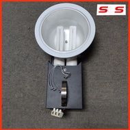 YLI 7606/FF-A 6'' 2 X 18W HORIZONTAL DOWNLIGHT FITTING 6 INCH