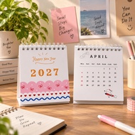 CALENDAR 2027 MINI DESK CALENDAR/ 2027 AESTETIC CALENDAR/ 2027