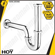 HOY FAVHL-AP240S Stainless Steel Drain Pipe 201 Chrome Plated