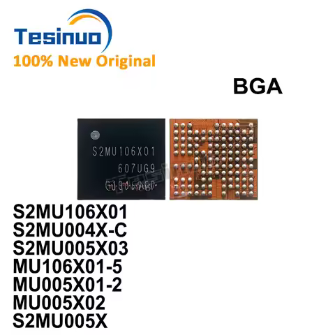 5PCS New Original S2MU005X MU005X02 MU005X01-2 MU106X01-5 S2MU005X03 S2MU004X-C S2MU106X01 BGA Power