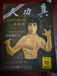 李小龍功夫雜誌 附送 李小龍青蜂俠海報