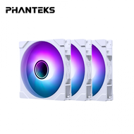 Phanteks 追風者 M25-140 G2 DRGB 白 三顆裝 (PWM/內附LINQ6-Pin延長線/FDB液壓軸承/無限鏡/1800 RPM/3年保固)