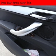 F9-4Pcs ABS Car Inner Door Handle Cover Trim For BMW X1 F48 2016-2019 X2 F47 2018-2020