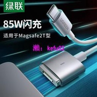 【現貨下殺】綠聯磁吸充電器線85W快充適用蘋果MacBook air/pro筆記本電腦65/4