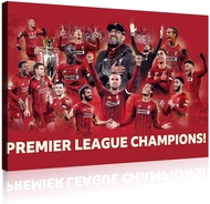 Liverpool Juara-juara Sukan Bola Sepak Poster Hiasan Dinding Hiasan Bilik Hiasan Bilik Hiasan Hiasan