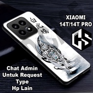HP Shiny glossy Softcase for XIAOMI 14T/14T PRO cellphone type / Tiger Motif/case xiaomi 14t/casing 