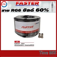 PSI สายนำสัญญาณดาวเทียม สายRG6 ม้วน 20 เมตร