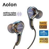 Aolon Wired Type C Gaming Super Bass USB C Stereo Original Earphones Earfon With Volume Control Buil